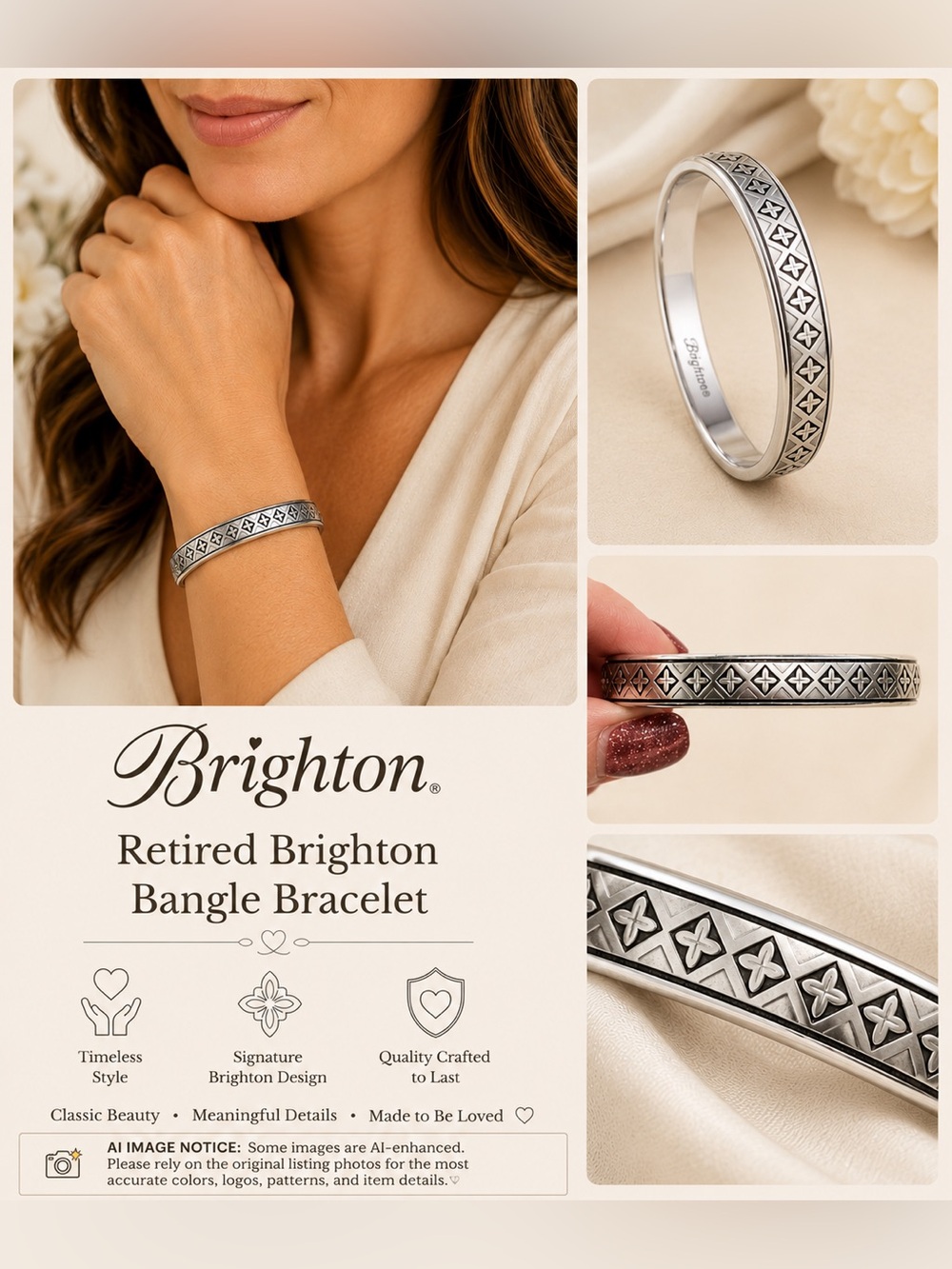 Retired Brighton Bangle Bracelet